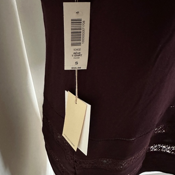 NWT Aritzia Wilfred Reve T-Shirt Size S - Picture 2 of 3